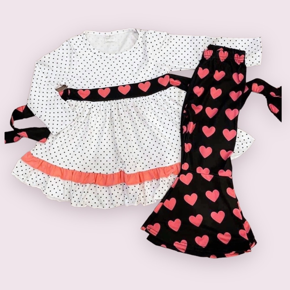 Boutique Girls Valentines Day Outfit